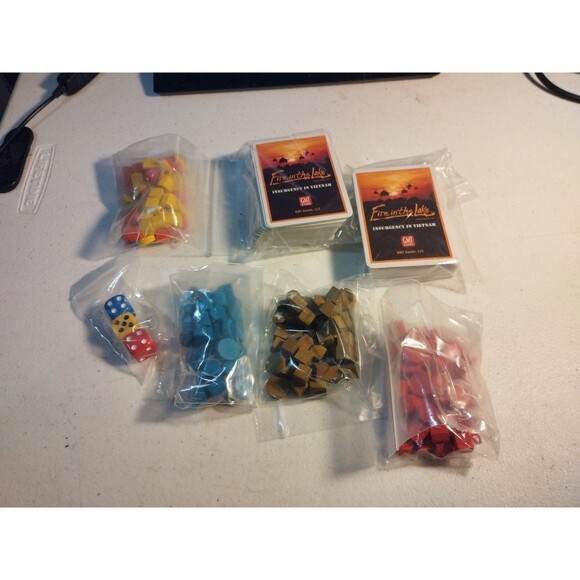 GMT Games: Fire in the Lake Insurgency In Vietnam - 2nd Edition 2018- Incomplete - Picture 9 of 9